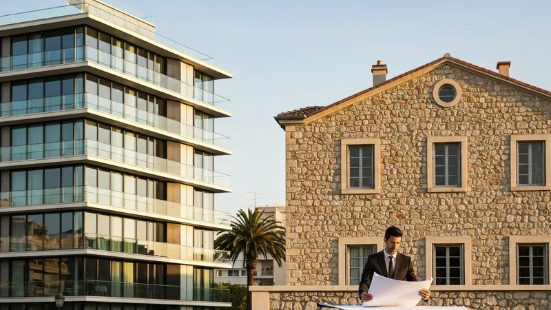 L'évolution architecturale de Nice Lingostière